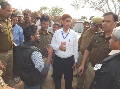 prasiding officer beaten